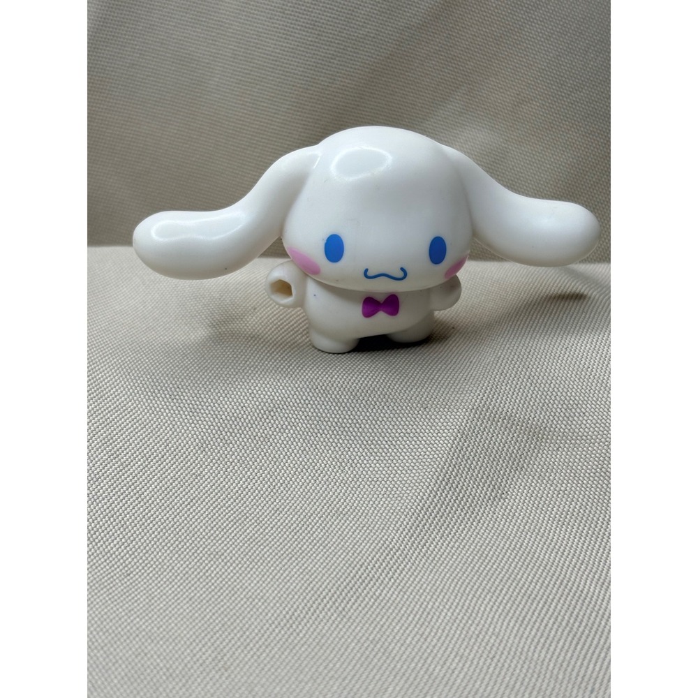 Sanrio Cinnamoroll Jazwares 2024 Mini Figure White Puppy Purple Bow Tie 1.5 Inch